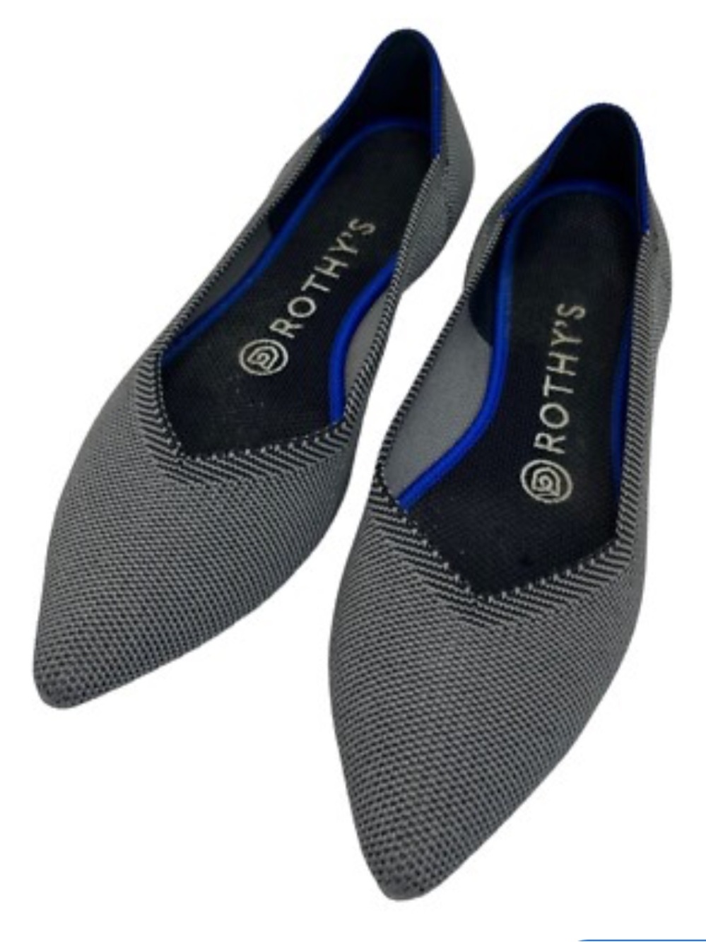 Rothy’s The Point Grey Birdseye Ballet Slip On Flats